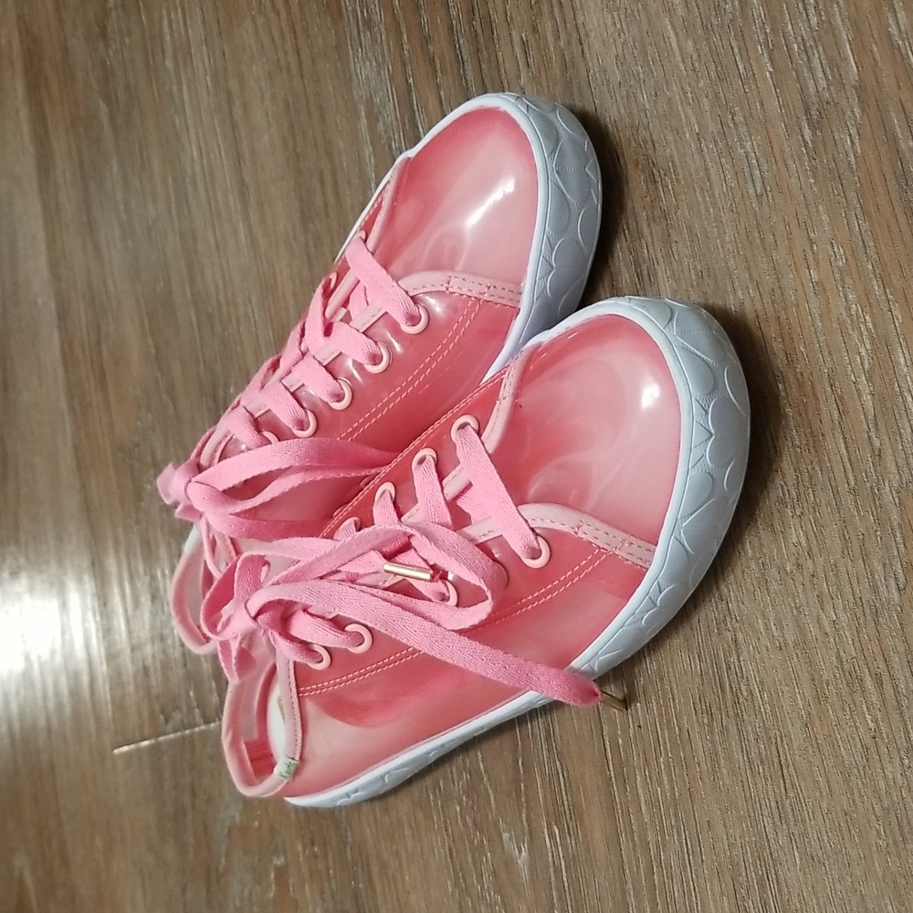 (5.5) KEDS X Kate Spade Kick Start Kawaii Barbiecore Girlhoodcore Jelly Shoes